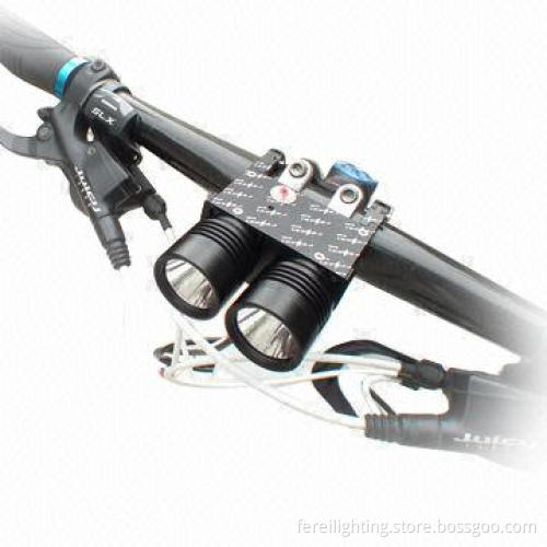 Cree XM-L T6 Twin Head Light for Bicycle